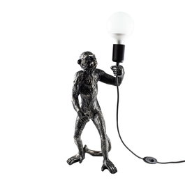 Opviq Singe Lámpara de mesa negra
